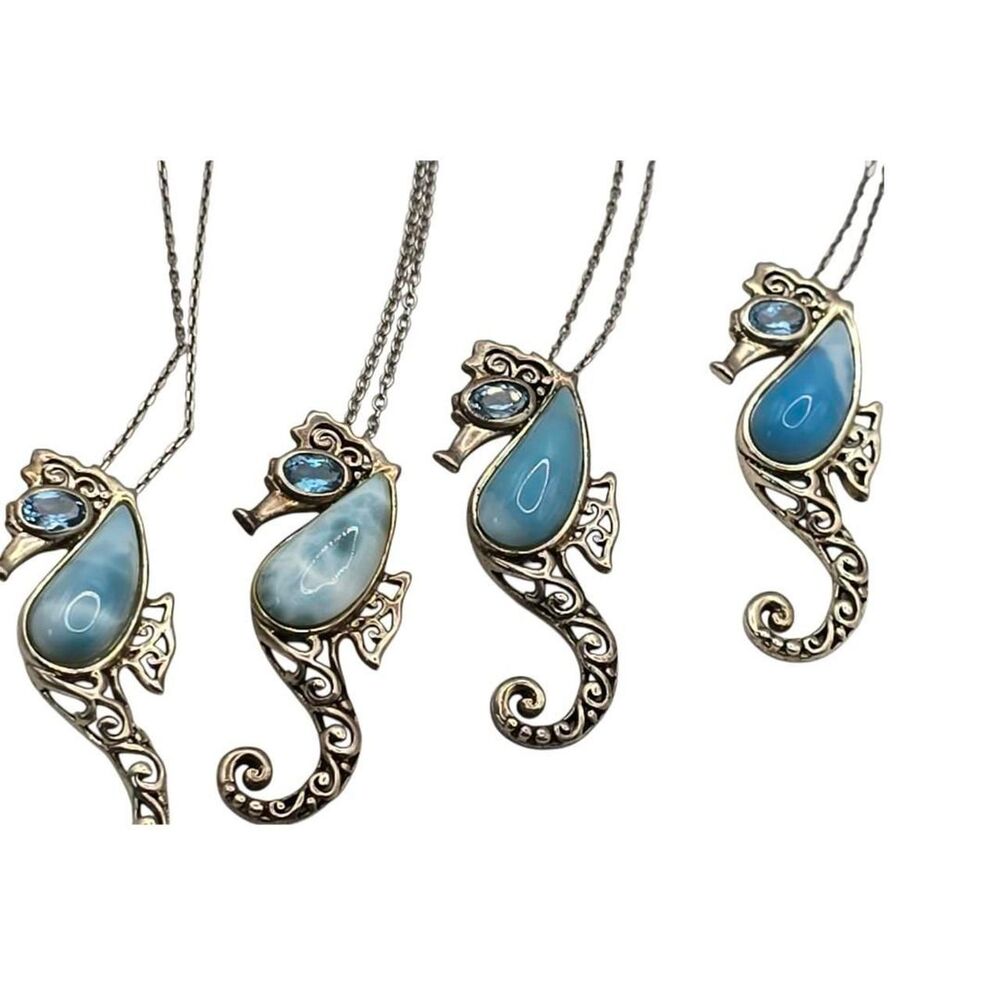 Jewelco-london Women's Blue and Silver Jewellery